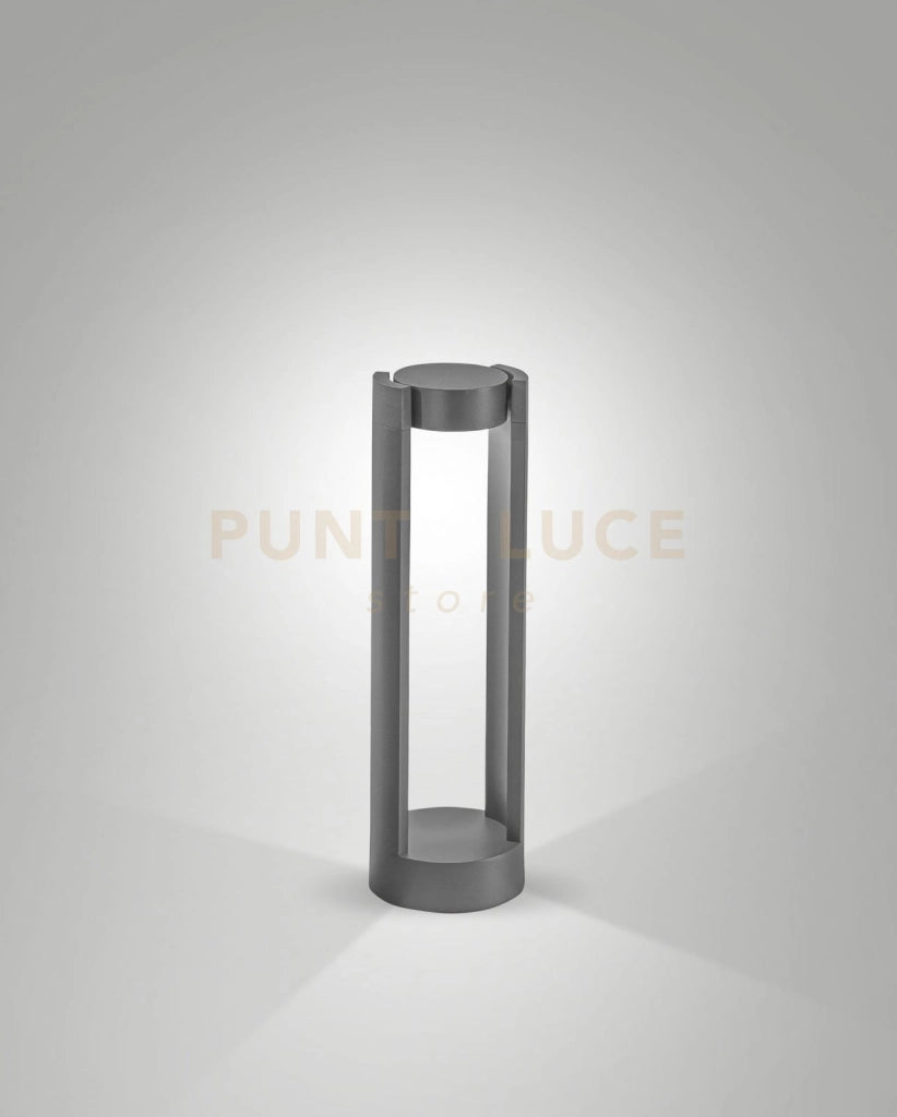 NAGI PALETTO GRIGIO SCURO DA GIARDINO 9W 3000K 722LM ORIENTABILE