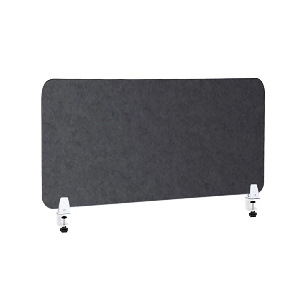 Pannello Fonoassorbente da Banco 80x45 cm Coppia di Morsetti Regolabili da Banco Finitura Antracite