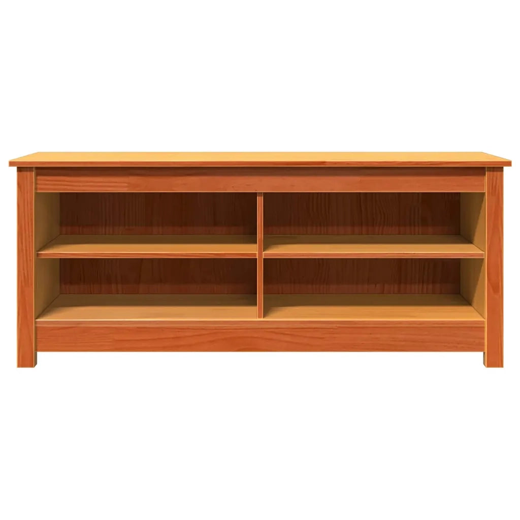 Panchina con contenitore Marrone cerato 110 x 38 x 45,5 cm CFW3654259