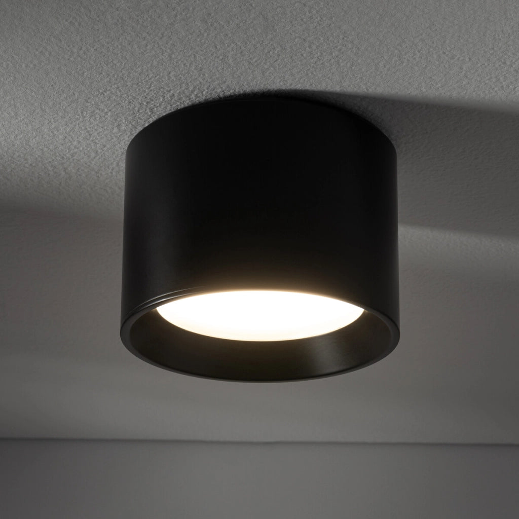 Nowodvorski spot soffitto MAUN GX53 IP54 1 luce nero