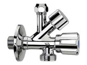 RUBINETTO COMBINATO LAVATRICE  1/2x3/4 ø mm.10