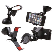 Trade Shop - Supporto Auto Universale Ventosa A Pinza Per Smartphone Cellulare Navigatore -