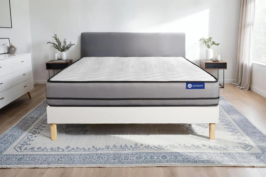 Kit rete e materasso Actilatex night 130x220cm - Spessore : 20cm - Lattice e memory foam- molto rigido