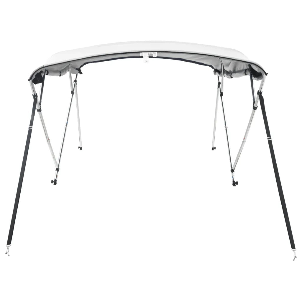 Bimini di Prua con Pareti Laterali 4 Archi 243x(185-198)x137cm