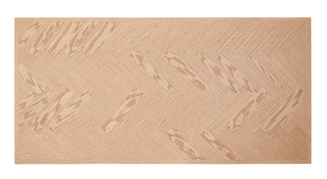 Tavolo Rettangolare Fisso 180x90x76 cm Kashar in Legno Acciaio