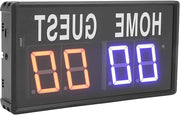 Pannello Elettronico Portatile - Banchi di Marcatura Digitale per Basket e Baseball - Con Comando a Distanza - Modello da Tavolo 100-240V Pannello di Marcatura Padel
