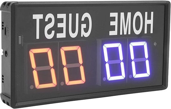 Pannello Elettronico Portatile - Banchi di Marcatura Digitale per Basket e Baseball - Con Comando a Distanza - Modello da Tavolo 100-240V Pannello di Marcatura Padel