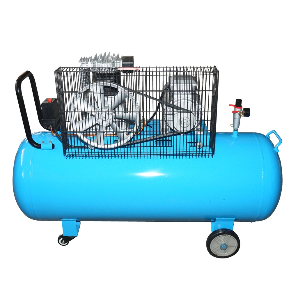 Compressore d'aria 380V, 200L potenza 3kW/4HP pressione massima 8 Bar, portata 250L/min Breckner Germany