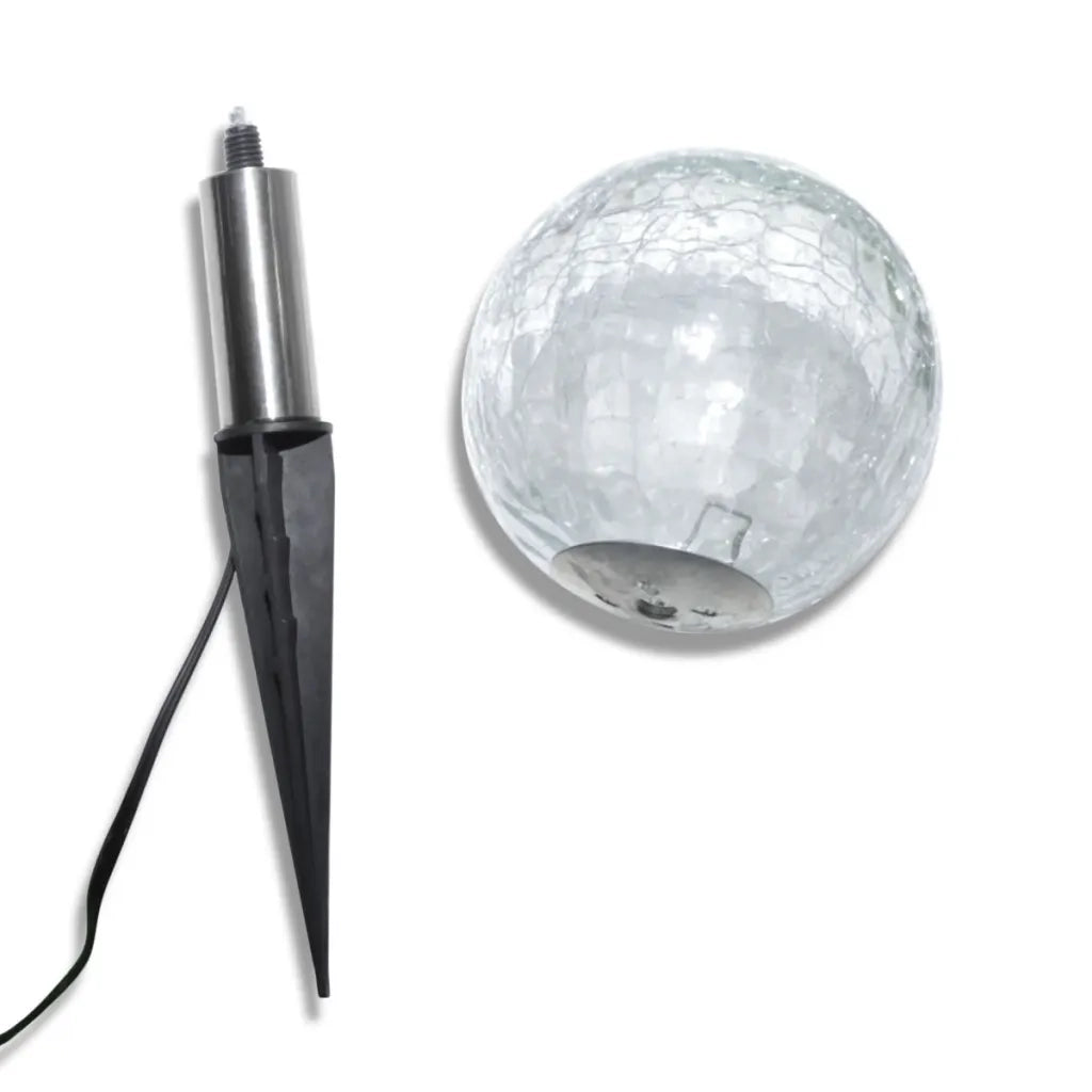 Lampioncini Solari a LED 3 pz con Picchetti e Pannelli Solari CFW2096874