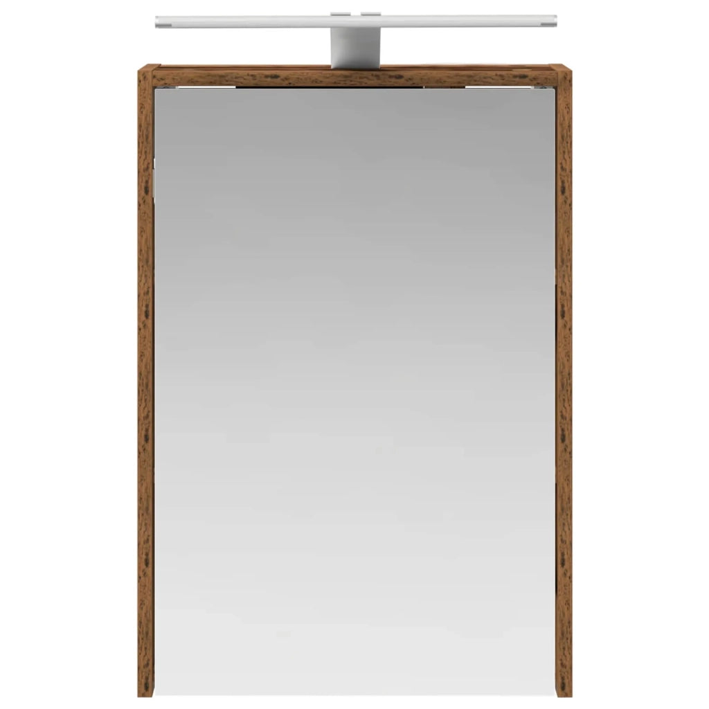 Mobiletto per specchio da Bagno | Armadio da bagno Legno vecchio 43 x 16 x 62.5 cm