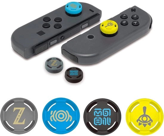 Supporti antislip in silicone - Controlli con maniglie ergonomiche - 4 pezzi - Protezione contro lo slittamento - Maniglie di controllo