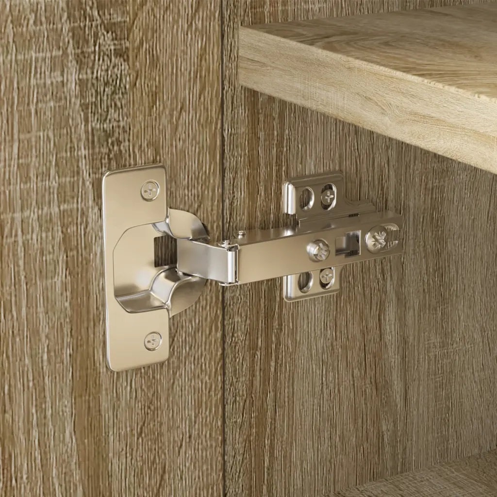 Scarpiera con 7 Mensole Colore Rovere 243061
