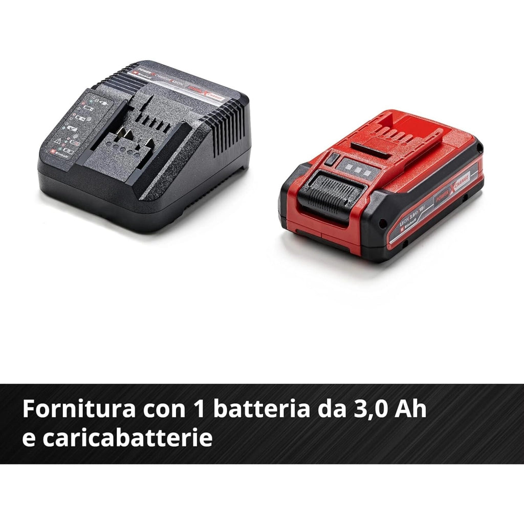 Einhell TAGLIAERBA A BATTERIA GE-CM 18/30 LI 3AH