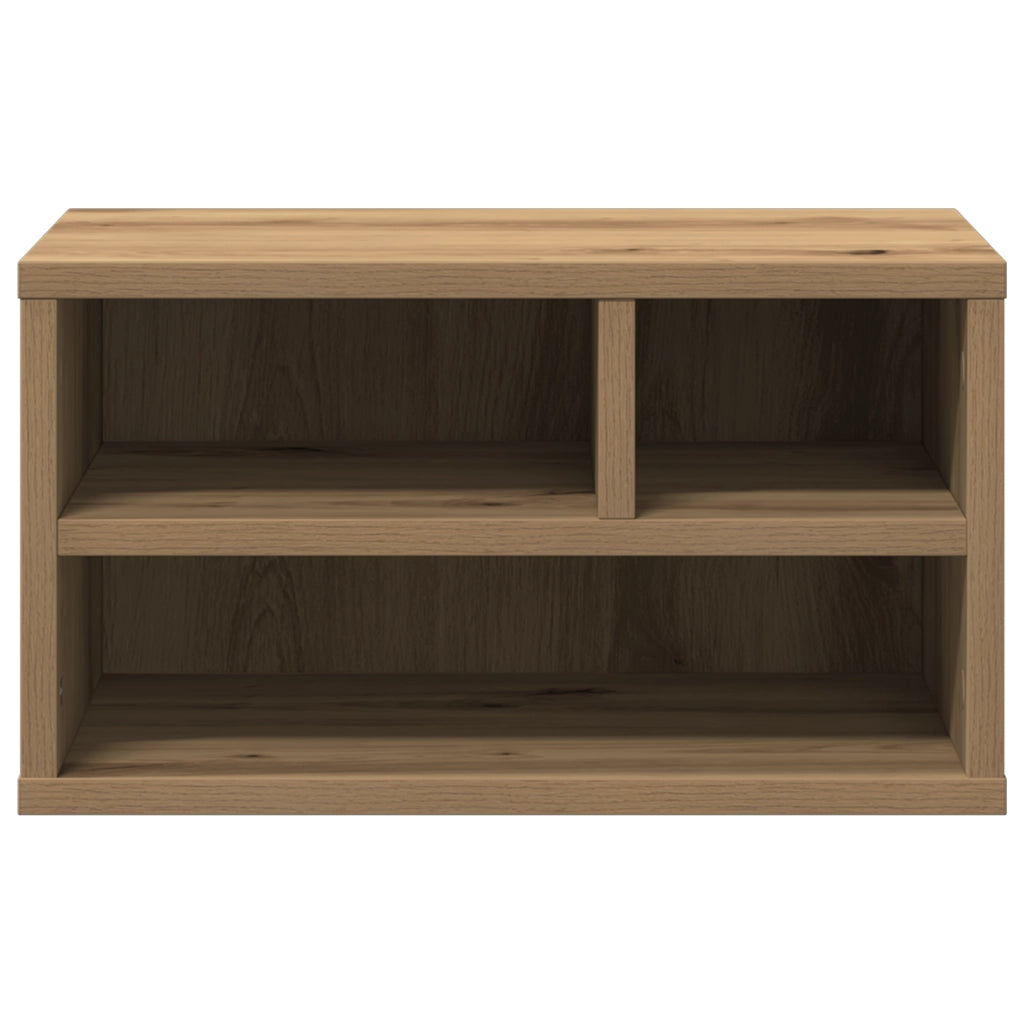 Supporto per Stampante  Rovere Artigianale 40x32x22,5 cm Legno Ingegnerizzato