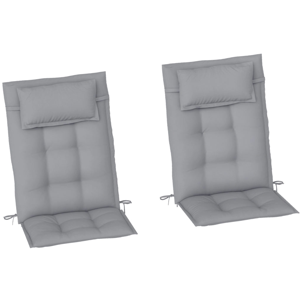 Cuscini per Lettini Sole ¨C zephmum ¨C 50x116x5 cm, Grigio Chiaro