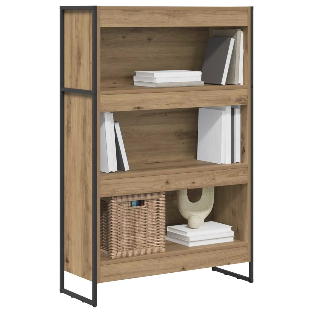 Armadio per Libri Rovere Artigianale 80 x 30 x 121 cm 886419