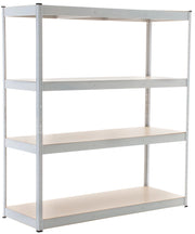 Scaffale senza viti 160x60x180 cm bianco