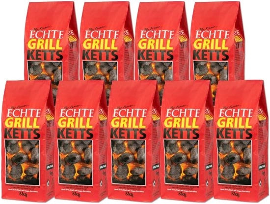 Briketti di legna da griglia premium per griglia a pallina e fumista - 24 kg