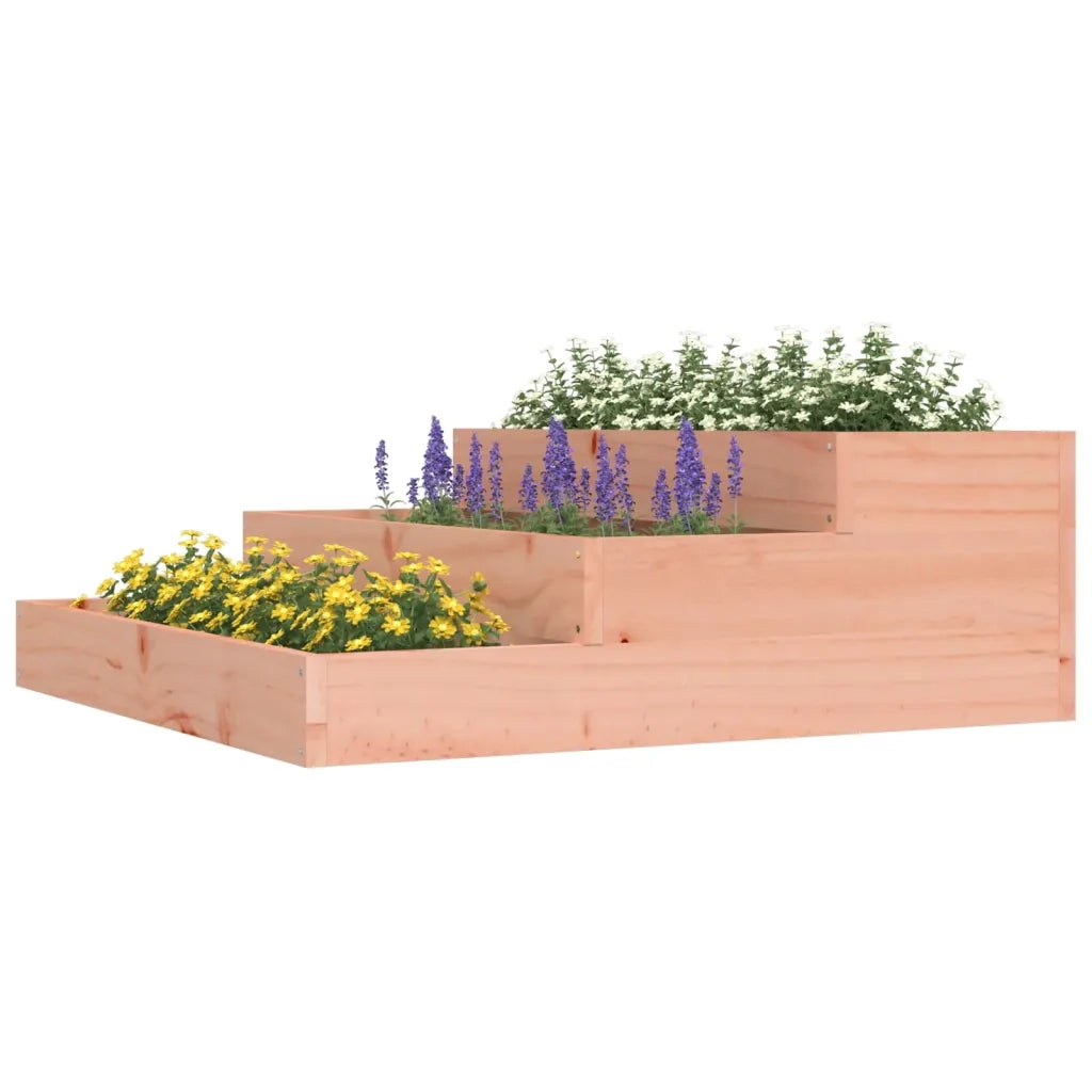 Fioriera 78x78x27 cm in Legno Massello di Douglas 823911