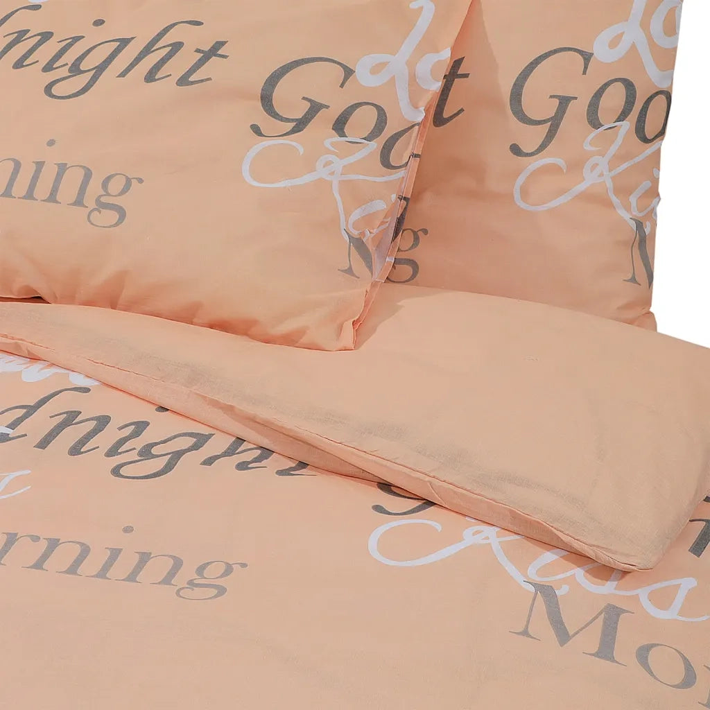 Set Copripiumino Rosa 140x200 cm in Cotone 136510