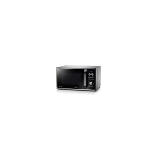 Samsung mg23f301tcs forno a microonde nero, argento microonde con grill superficie piana 23 l 800 w