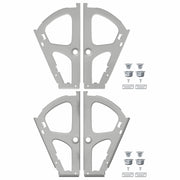 Cerniera per cassetto Flip 2 pz Argento 235 x 155 x 30 mm CFW6626863