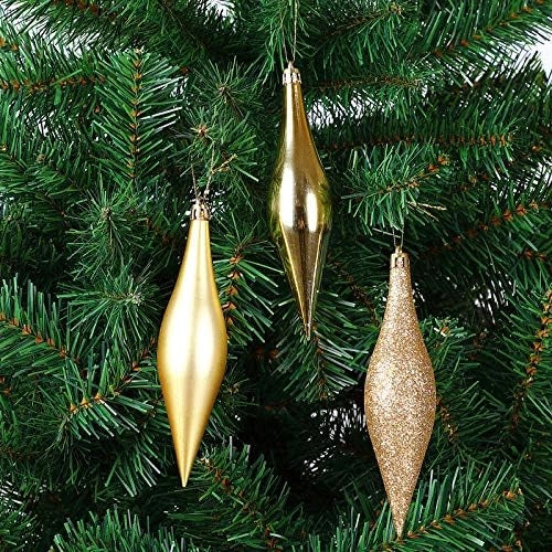 Deuba® Set Completo Palline Albero di Natale 102pz Ø 3-6cm Decorazioni Feste Natalizie Addobbi FESTIVITÀ Puntale Catena Perline