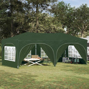 Tenda per feste a pop-up-Gazebo Verde 575 x 288 x 245 cm 671071