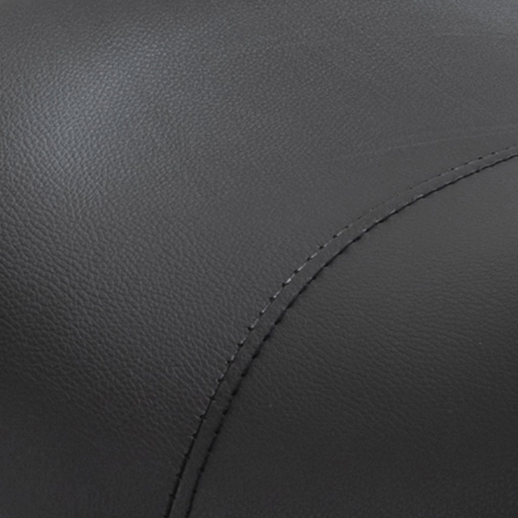 Sgabello da Lavoro Regolabile con Ruote ¨C zephmum ¨C Nero 52x53x49-61cm
