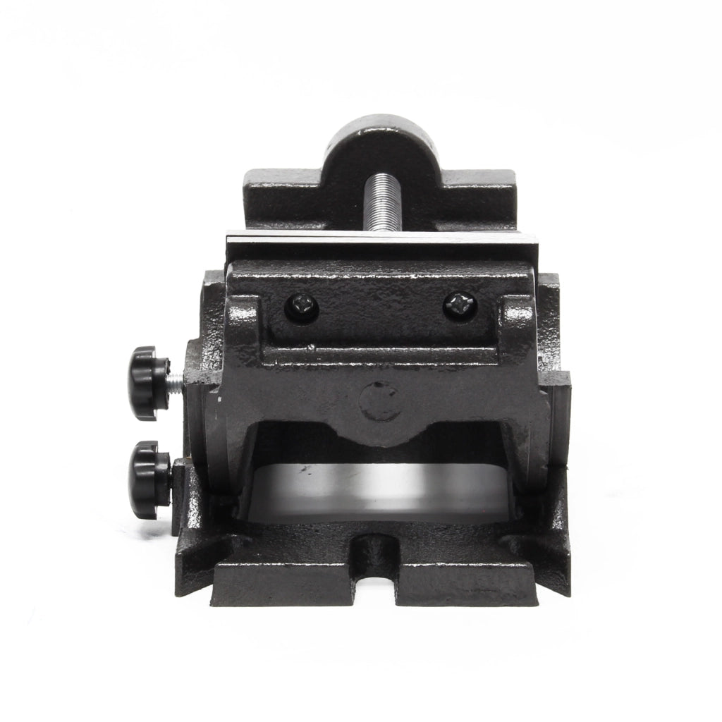 Morsa meccanica di precisione Larghezza ganasce 100 mm Orientabile verticalmente