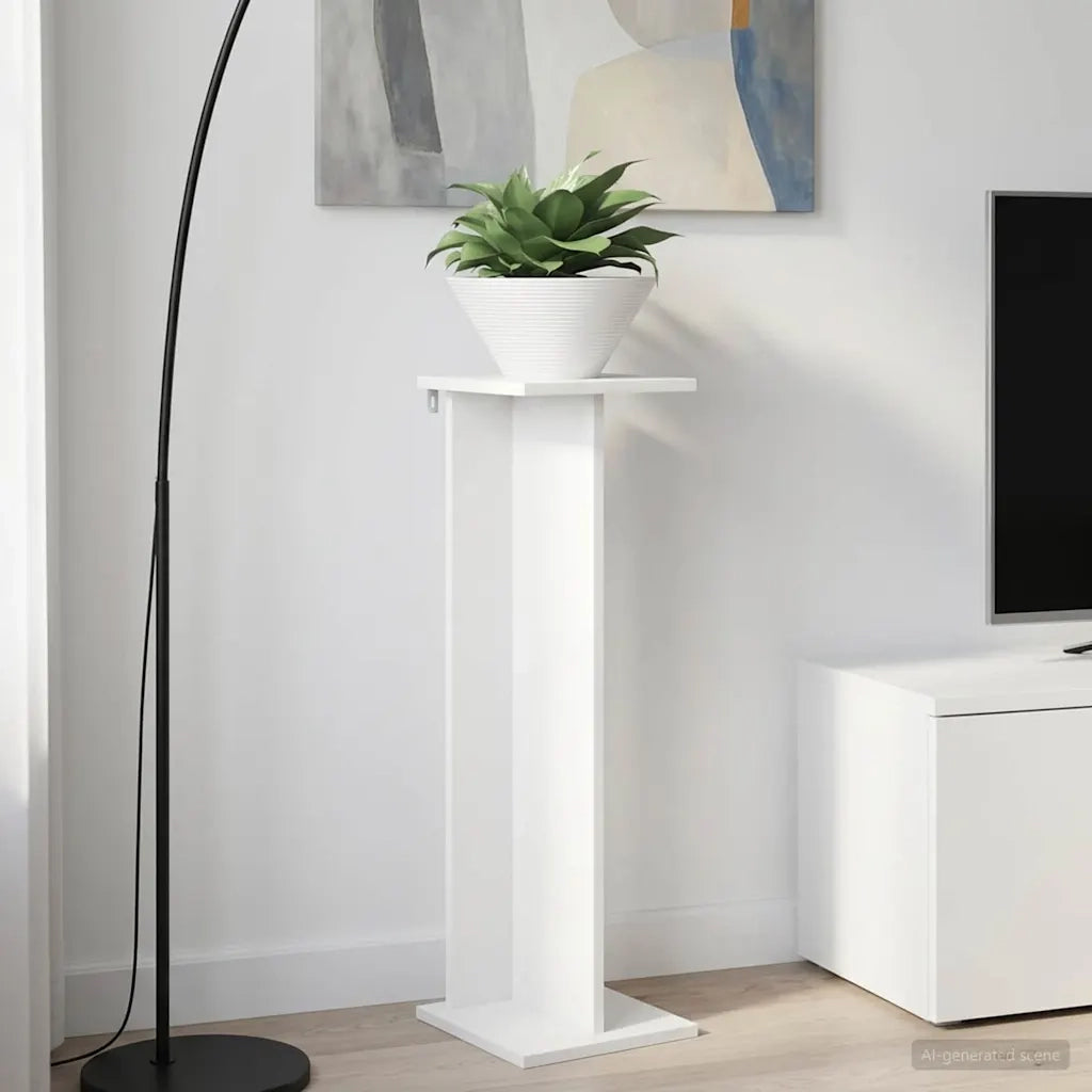 Supporto per piante | Sostegno per piante Bianco 25 x 25,5 x 80,5 cm