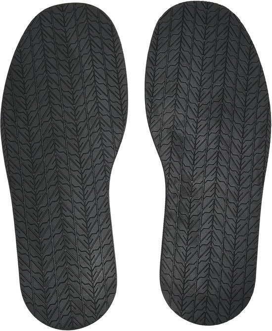 Zoli antiscivolo completi - 128 pollici di lunghezza - 51 pollici di larghezza - zoli in gomma per scarpe silenziosi - sostituisci o aggiungi zoli sottili per scarpe.