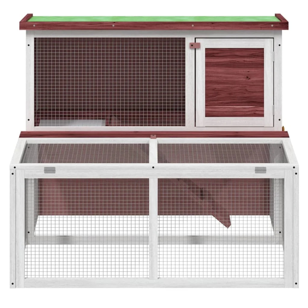 Gabbia Moka 102 x 90 x 84,5 cm in legno di pino massiccio marrone 02_0041950