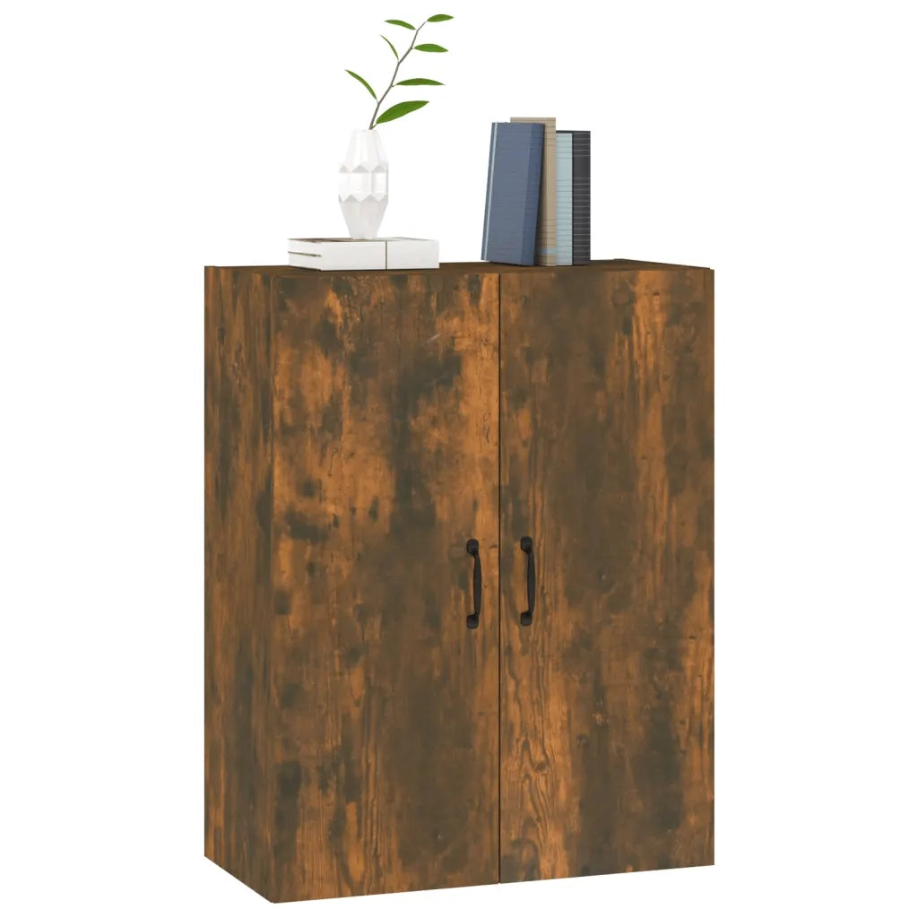 Mobile Pensile Rovere Fumo 69,5x34x90 cm in Legno Multistrato cod mxl 40543