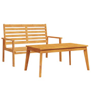 Set da Giardino | Set Salotto da Giardino in Legno Massello di Acacia