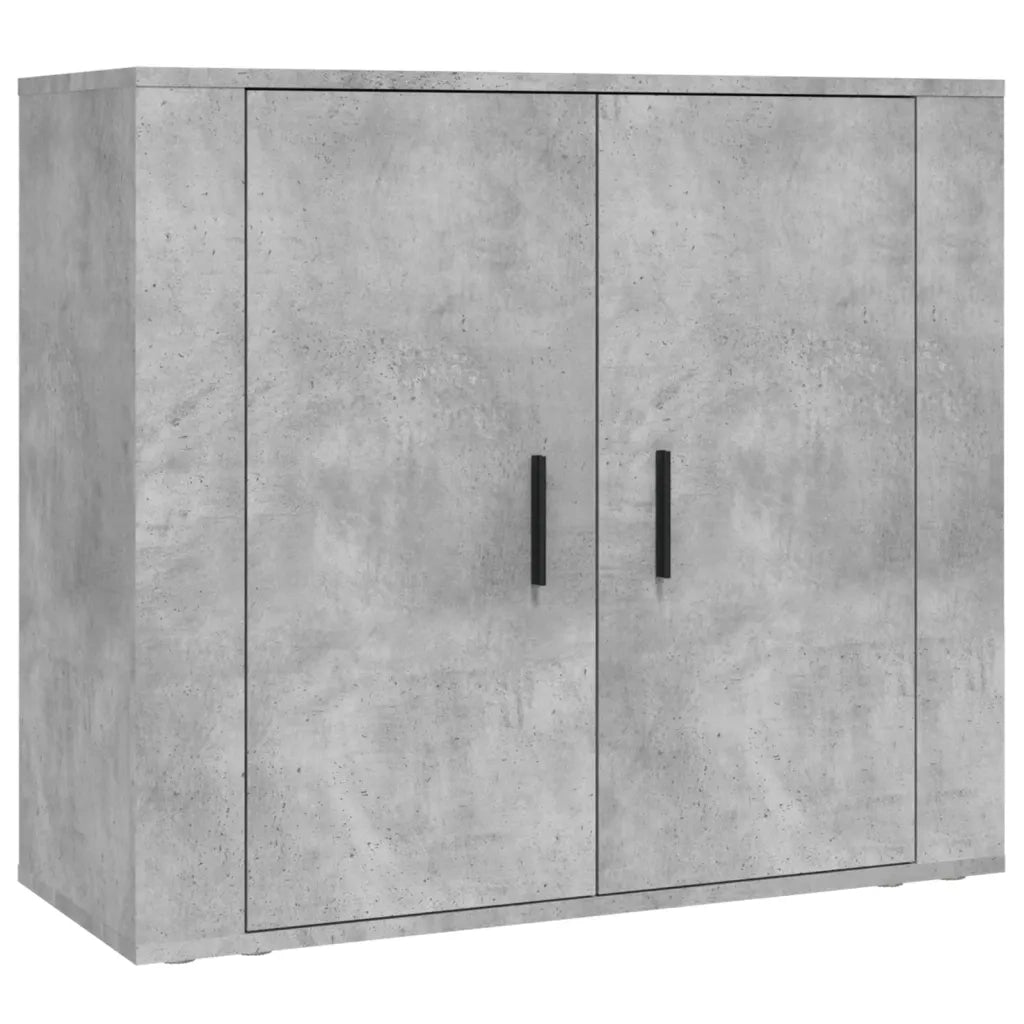 Credenza | Madia | Buffet da pranzo | Armadio da pranzo Grigio Cemento in Legno Multistrato