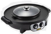 Piastra Grill - BBQ Coreano - Piastra Grill Induzione - Piastra Griglia - Piastra Grill Elettrica - Piastra Grill - Piastra Grill XXL - Piastra Grill Induzione Flexzone - Piastra Grill Induzione