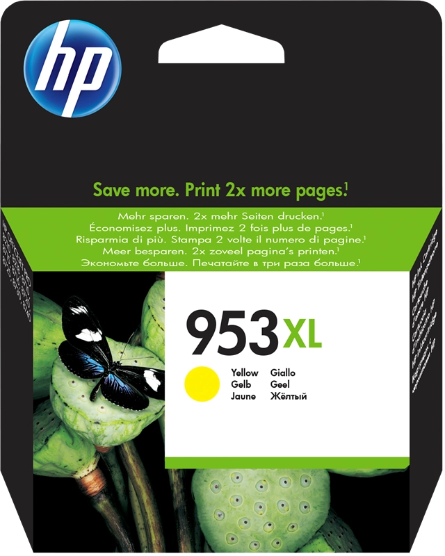 HP Cartuccia inchiostro giallo originale ad alta capacità 953XL