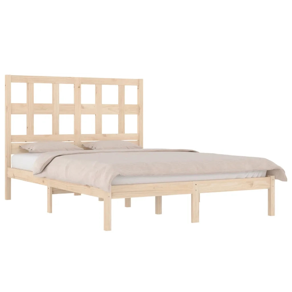 Giroletto senza Materasso-Struttura Letto 120x200 cm in Legno Massello di Pino 261331