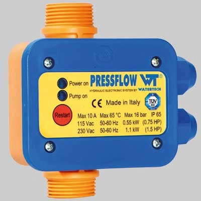 FLUSSOSTATO ELETTRONICO PRESS FLOW  8A     MADE IN ITALY