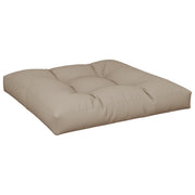 Cuscino per pallet | Cuscini per sedie Tortora 70x70x12 cm in Tessuto