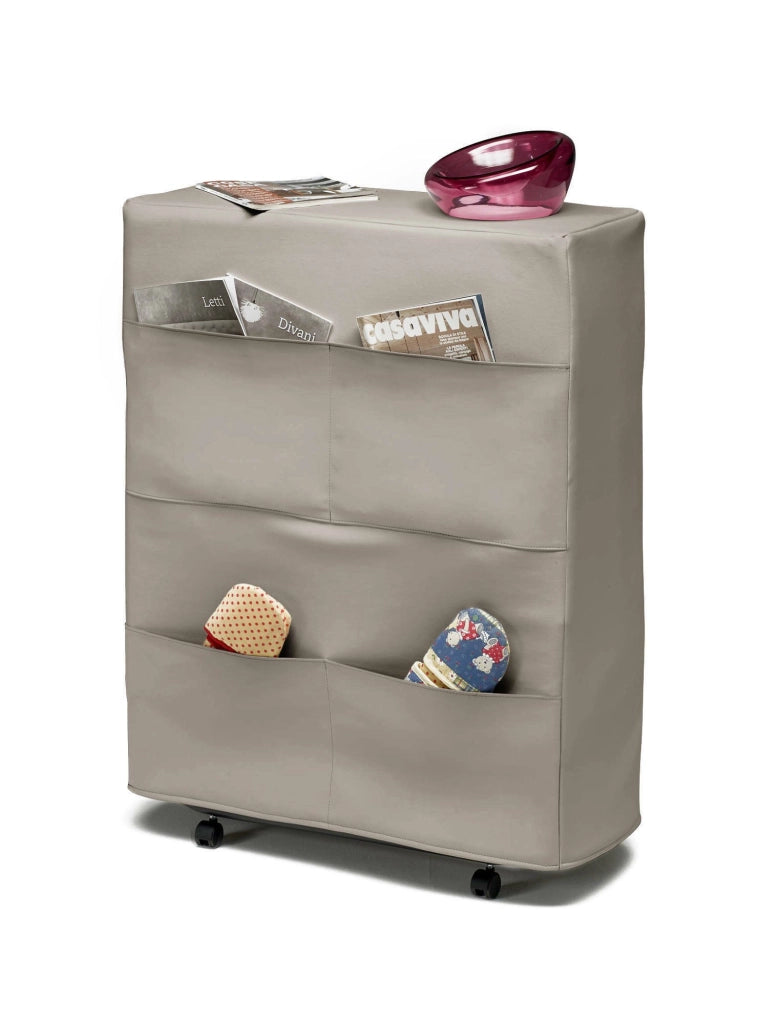 Brandina Akai, Letto Pieghevole Materasso Incluso Made in Italy, Grigio Tortora
