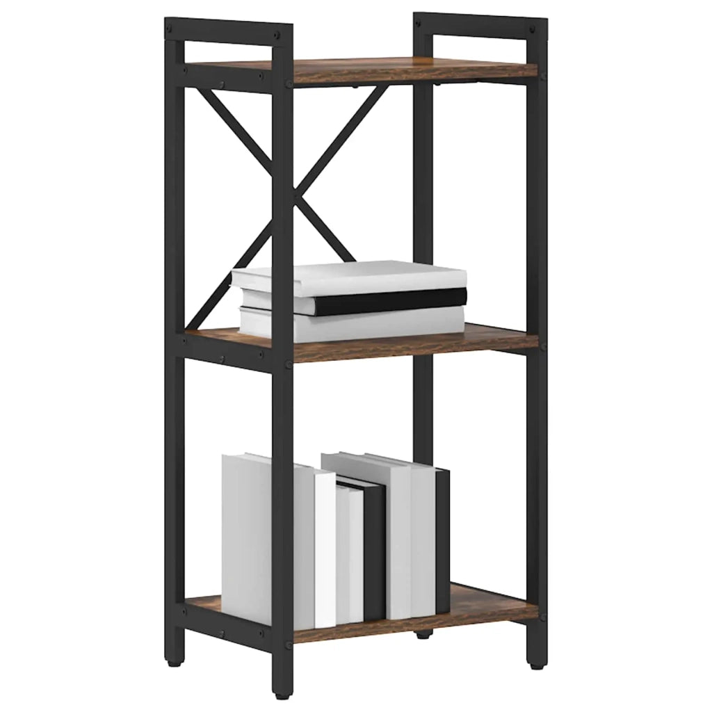 Libreria Rovere fumé 40 x 30 x 85 cm Legno multistrato 868367