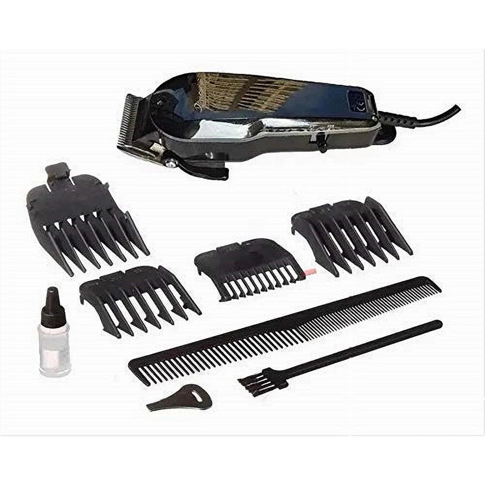 Trade Shop - Tagliacapelli Professionale Gm-1030 Trimmer Elettrico Con Filo Rasoio Per Uomo -