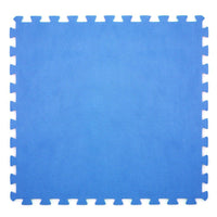 Tappeto Sottopiscina Morbido 6 Pezzi 60x60 cm Blu