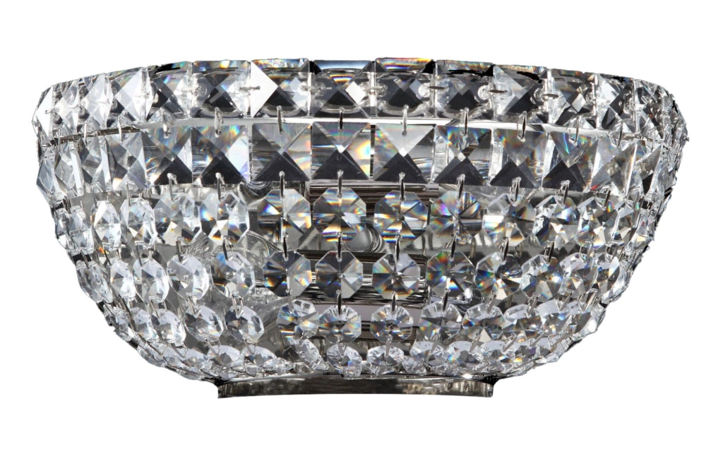 Lampada da parete Royal Classic in Metallo Basfor Nickel Antique