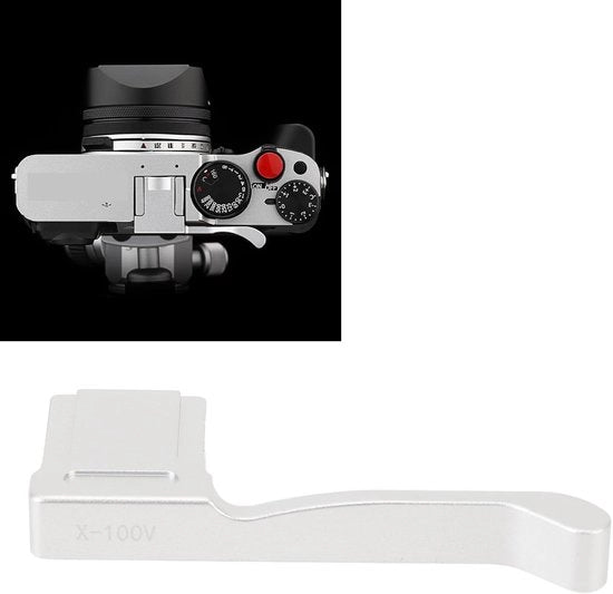 Maniglia di supporto per fotocamera in lega di alluminio - Manico ergonomico - Supporto di bloccaggio rapido - Resistente allo scorrimento - Peso leggero - Progettazione duratura