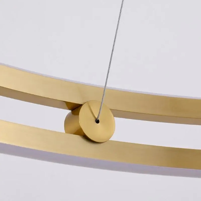 Lampa Wisząca Lhj015-cp 60 Cm Gold