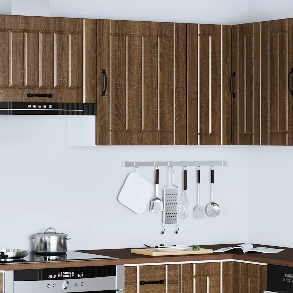Pensile da Cucina Lucca Rovere Marrone in Legno Multistrato