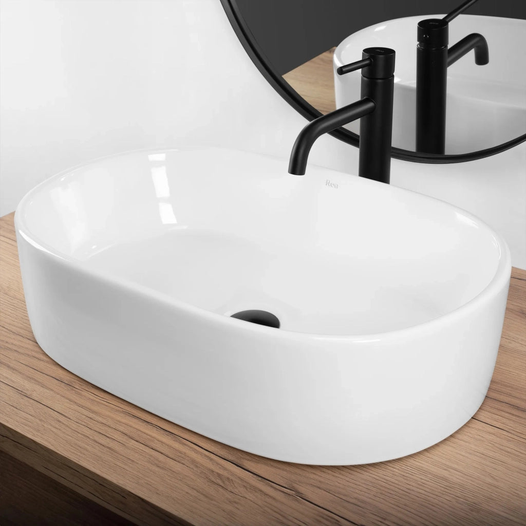 Lavabo Da Appoggio Rea Alma